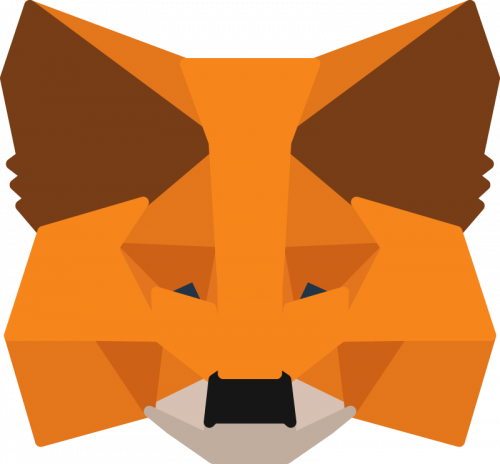 meta mask fox face orange color